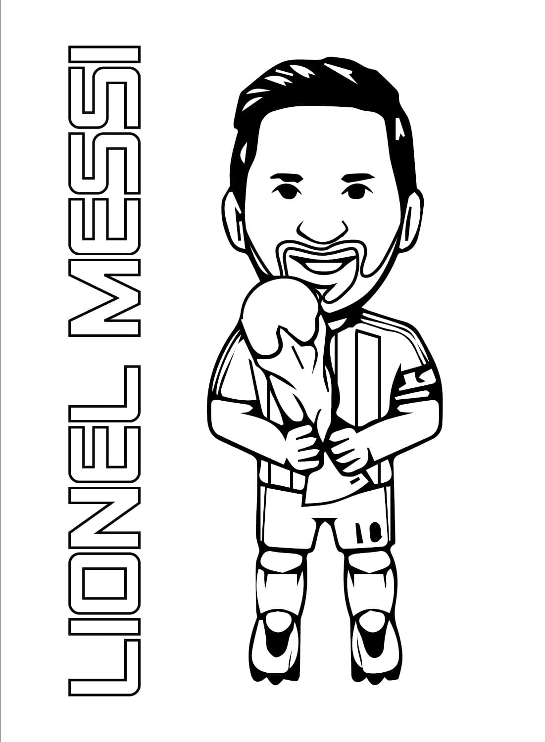 Dibujo gratuito Lionel Messi #193565 de la coleccion Personas Famosas para imprimir Dibujo gratuito Lionel Messi #193565 de la coleccion Personas Famosas para imprimir