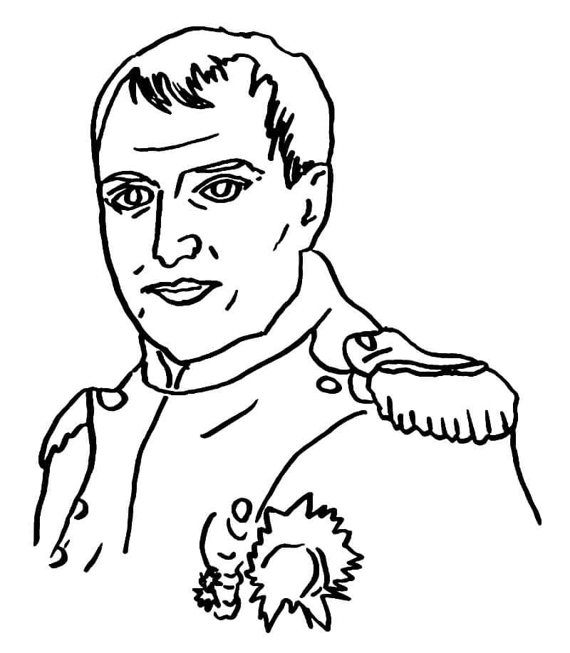 Dibujo para colorear: Napoleón Bonaparte (Personas Famosas) #174700 - Dibujos para Colorear e Imprimir Gratis