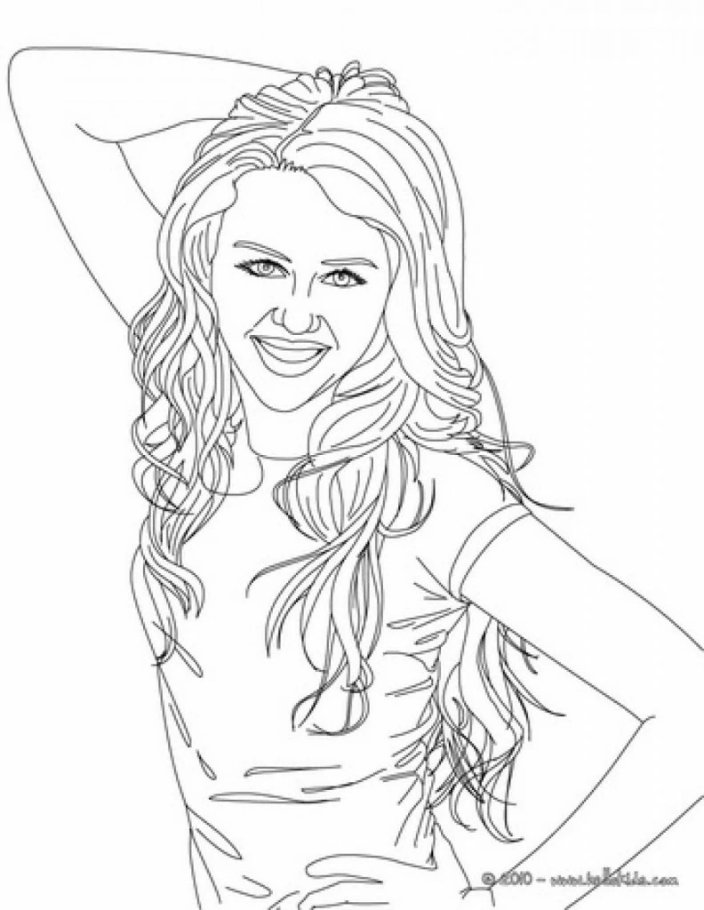 Dibujo gratuito Selena Gomez #123838 de la coleccion Personas Famosas para imprimir