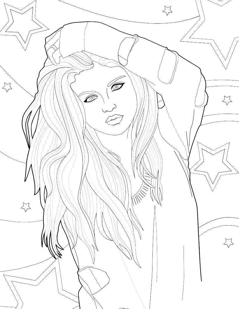 Dibujo gratuito Selena Gomez #214822 de la coleccion Personas Famosas para imprimir