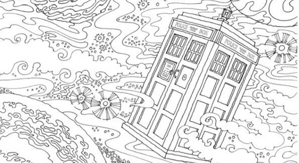 Dibujo para colorear: Doctor Who (Programas de televisión) #153109 - Dibujos para Colorear e Imprimir Gratis