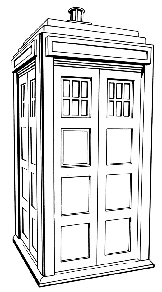 Dibujo para colorear: Doctor Who (Programas de televisión) #153143 - Dibujos para Colorear e Imprimir Gratis