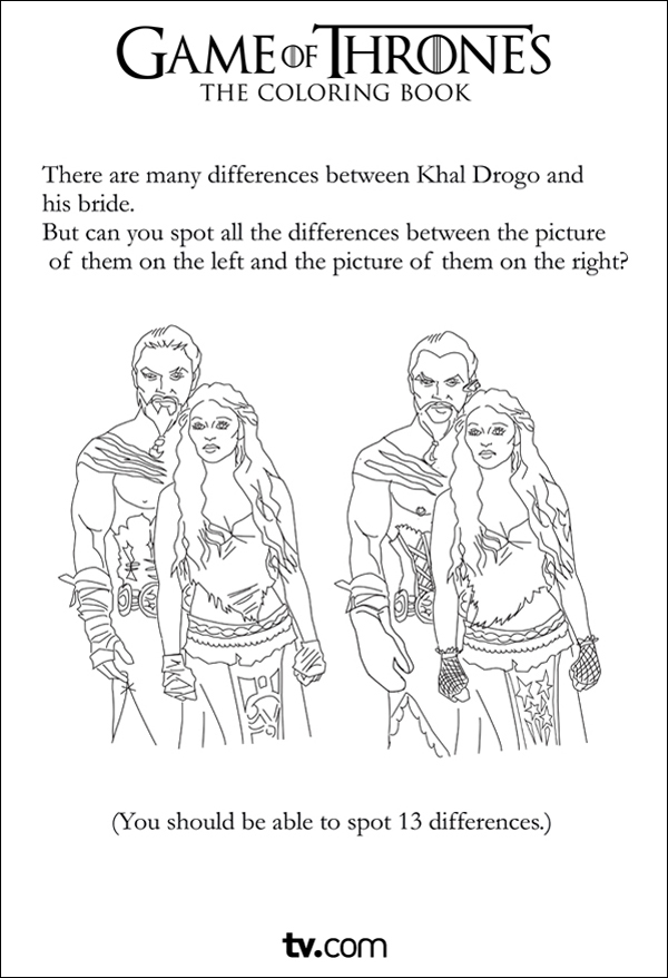 Dibujo para colorear: Game of Thrones (Programas de televisión) #151462 - Dibujos para Colorear e Imprimir Gratis
