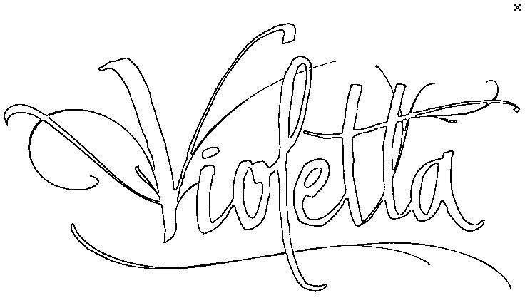 Dibujo para colorear: Violetta (Programas de televisión) #170470 - Dibujos para Colorear e Imprimir Gratis