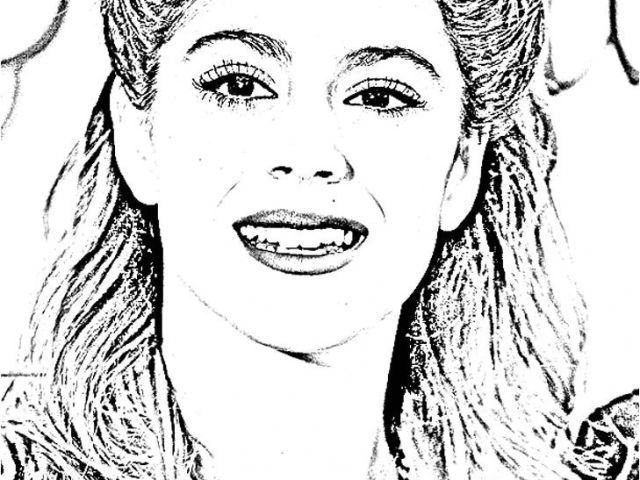 Dibujo para colorear: Violetta (Programas de televisión) #170472 - Dibujos para Colorear e Imprimir Gratis