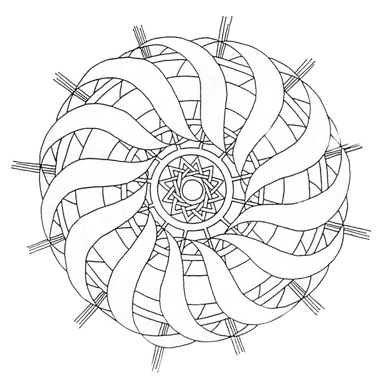 Dibujo para colorear: Anti estrés (Relajación) #126819 - Dibujos para Colorear e Imprimir Gratis