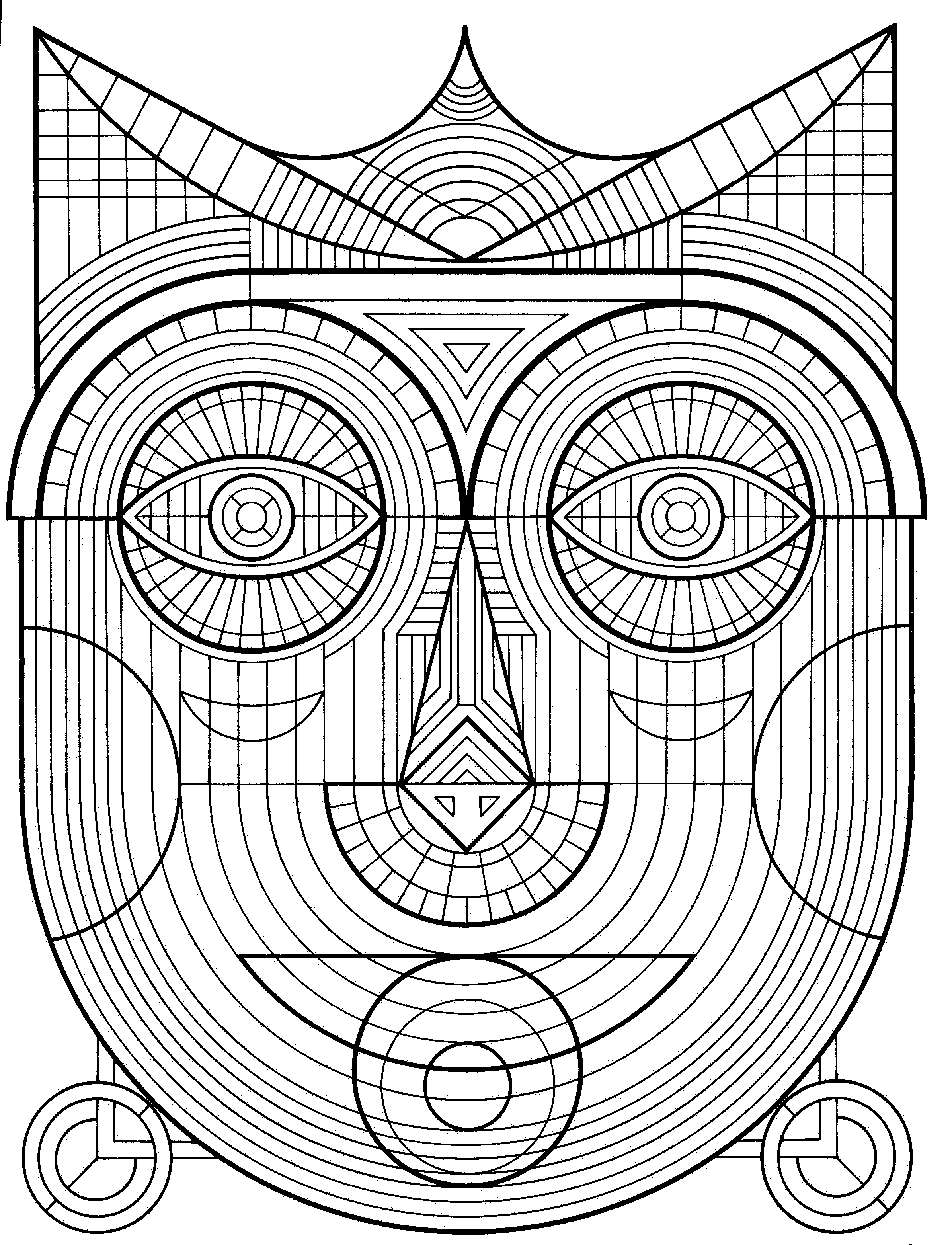 Dibujo para colorear: Anti estrés (Relajación) #126889 - Dibujos para Colorear e Imprimir Gratis