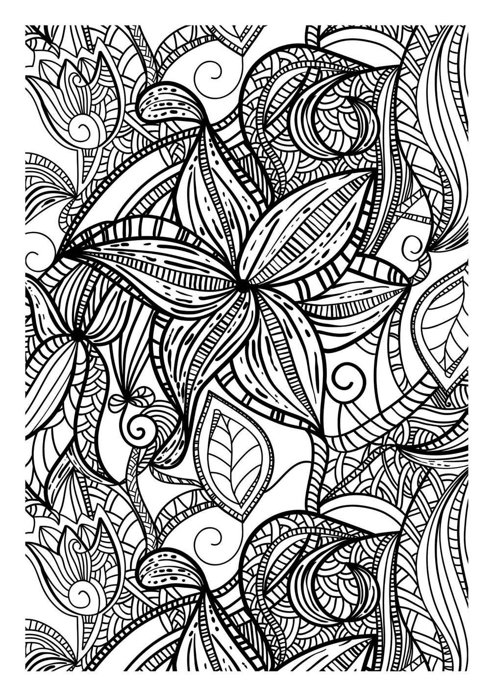 Dibujo para colorear: Anti estrés (Relajación) #126894 - Dibujos para Colorear e Imprimir Gratis