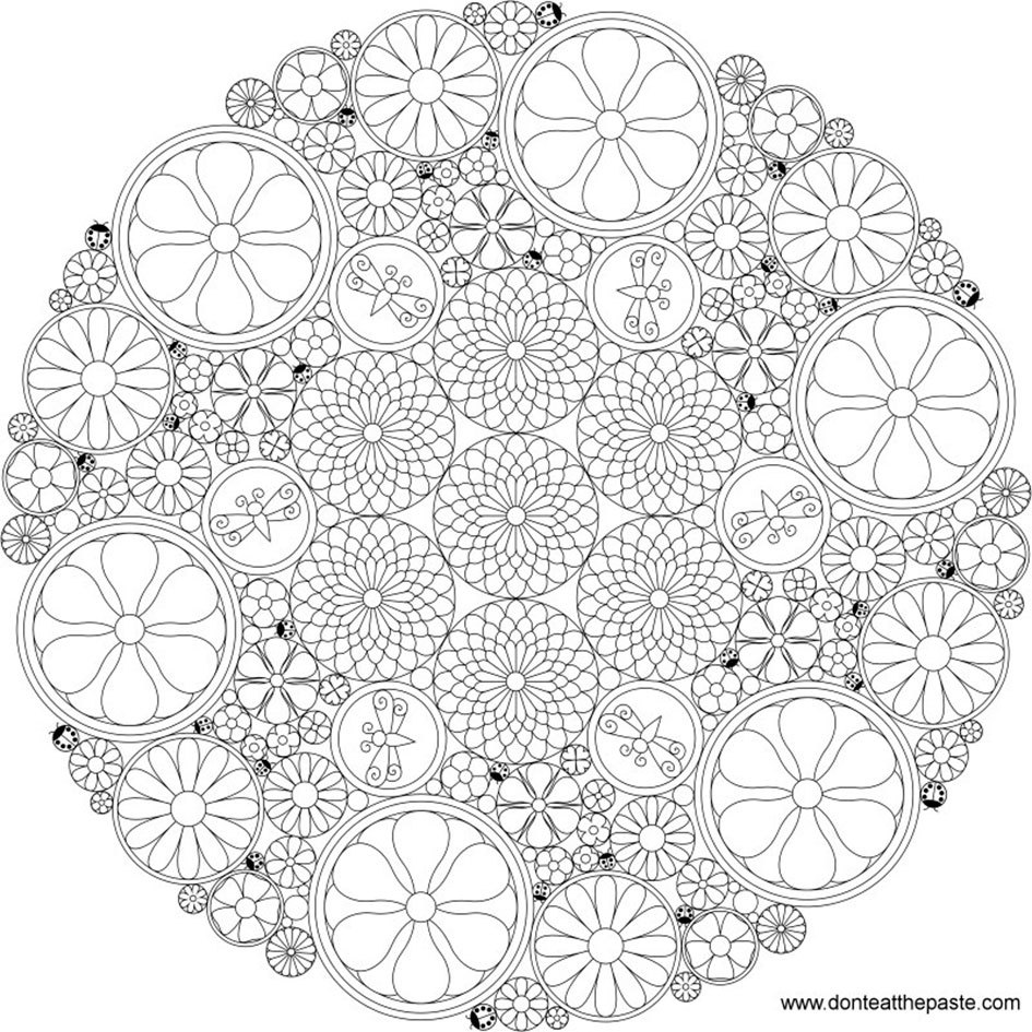 Dibujo para colorear: Anti estrés (Relajación) #127183 - Dibujos para Colorear e Imprimir Gratis