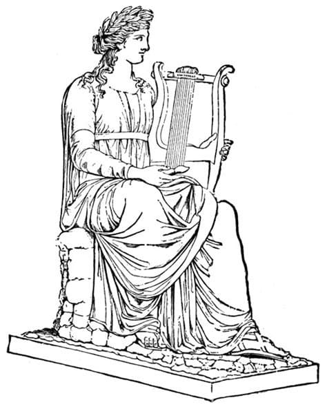 Dibujo gratuito Apolo #189858 de la coleccion Religión y Mitología para imprimir