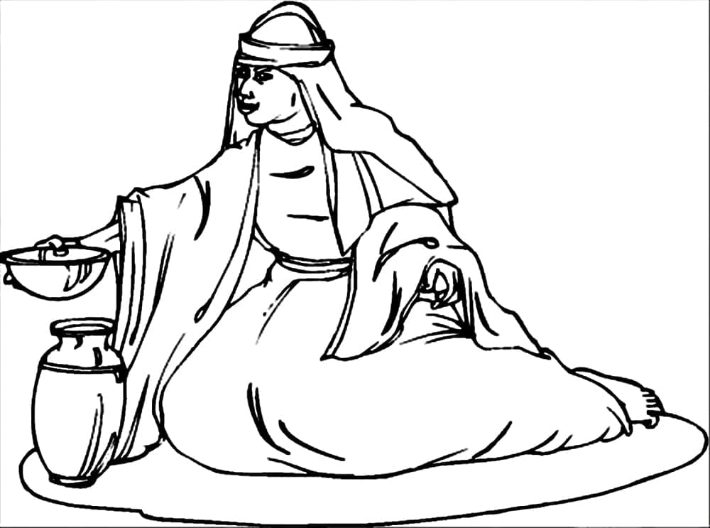 Dibujo para colorear: Biblia (Religión y Mitología) #194229 - Dibujos para Colorear e Imprimir Gratis