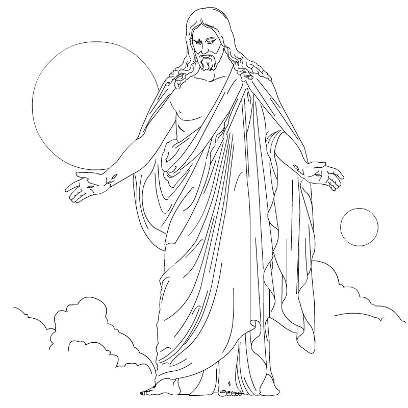 Dibujo gratuito Jesús #98871 de la coleccion Religión y Mitología para imprimir Dibujo gratuito Jesús #98871 de la coleccion Religión y Mitología para imprimir