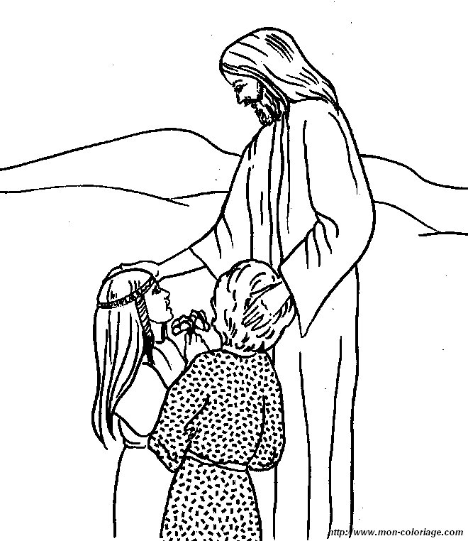 Dibujo gratuito Jesús #98873 de la coleccion Religión y Mitología para imprimir