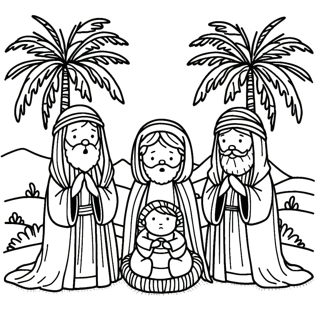 Dibujo gratuito Los Reyes Magos #217796 de la coleccion Religión y Mitología para imprimir Dibujo gratuito Los Reyes Magos #217796 de la coleccion Religión y Mitología para imprimir