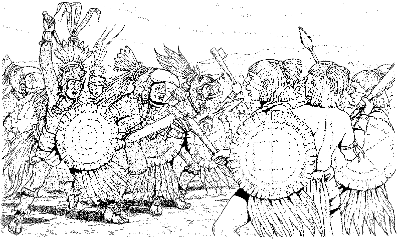 Dibujo gratuito Mitología Azteca #111657 de la coleccion Religión y Mitología para imprimir