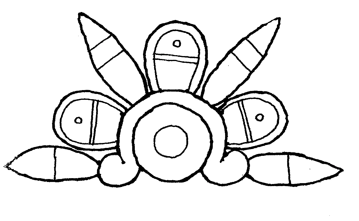 Dibujo para colorear: Mitología Azteca (Religión y Mitología) #111745 - Dibujos para Colorear e Imprimir Gratis
