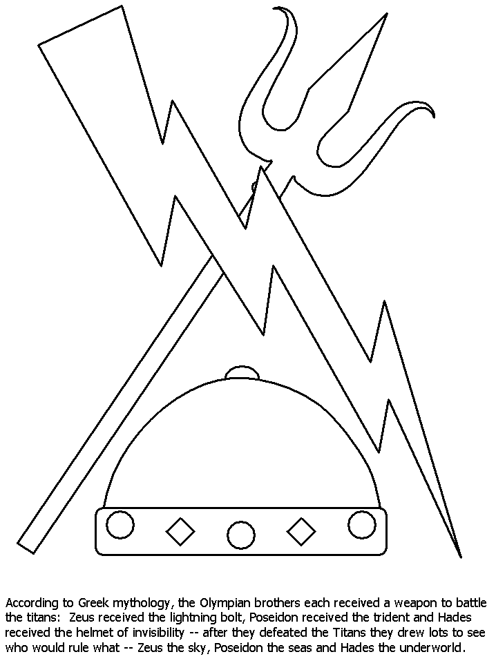 Dibujo gratuito Mitología Griega #109680 de la coleccion Religión y Mitología para imprimir