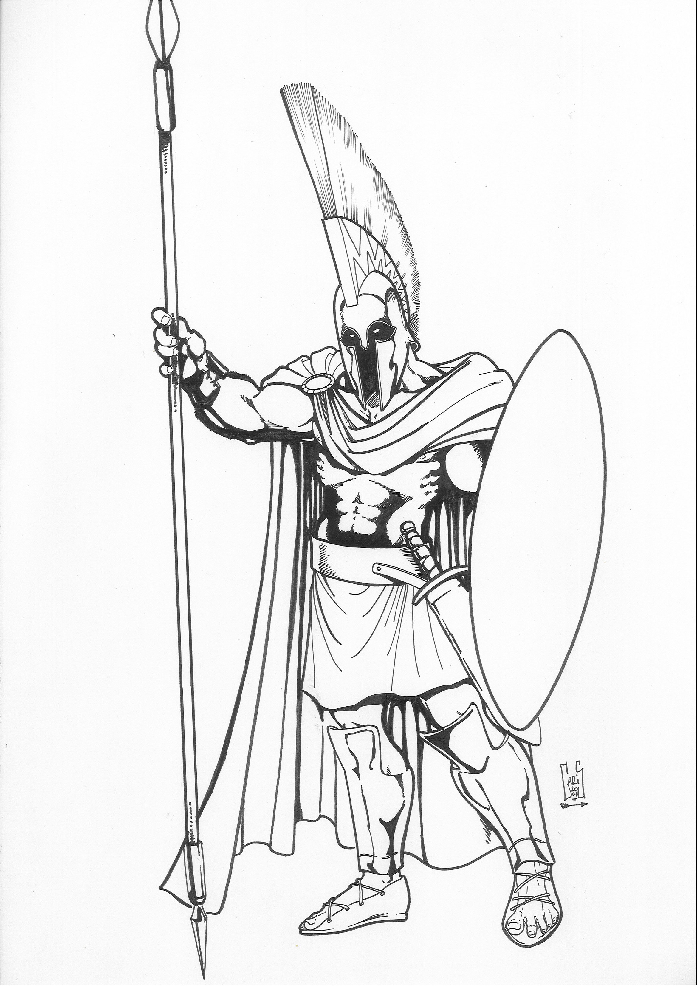 Dibujo gratuito Mitología Griega #109845 de la coleccion Religión y Mitología para imprimir