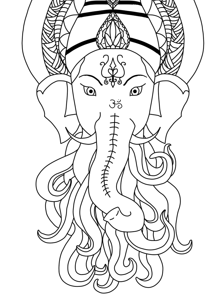 Dibujo gratuito Mitología Hindú #109368 de la coleccion Religión y Mitología para imprimir