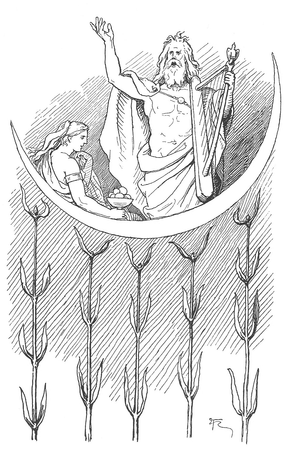 Dibujo gratuito Mitología Nórdica #110462 de la coleccion Religión y Mitología para imprimir