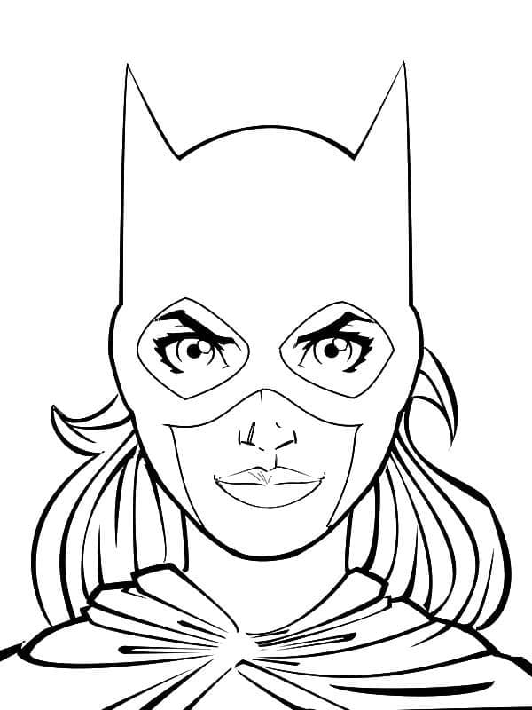 Dibujo gratuito Batichica #205828 de la coleccion Superhéroes y Supervillanos para imprimir