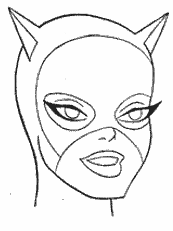 Dibujo gratuito Batichica #77810 de la coleccion Superhéroes y Supervillanos para imprimir