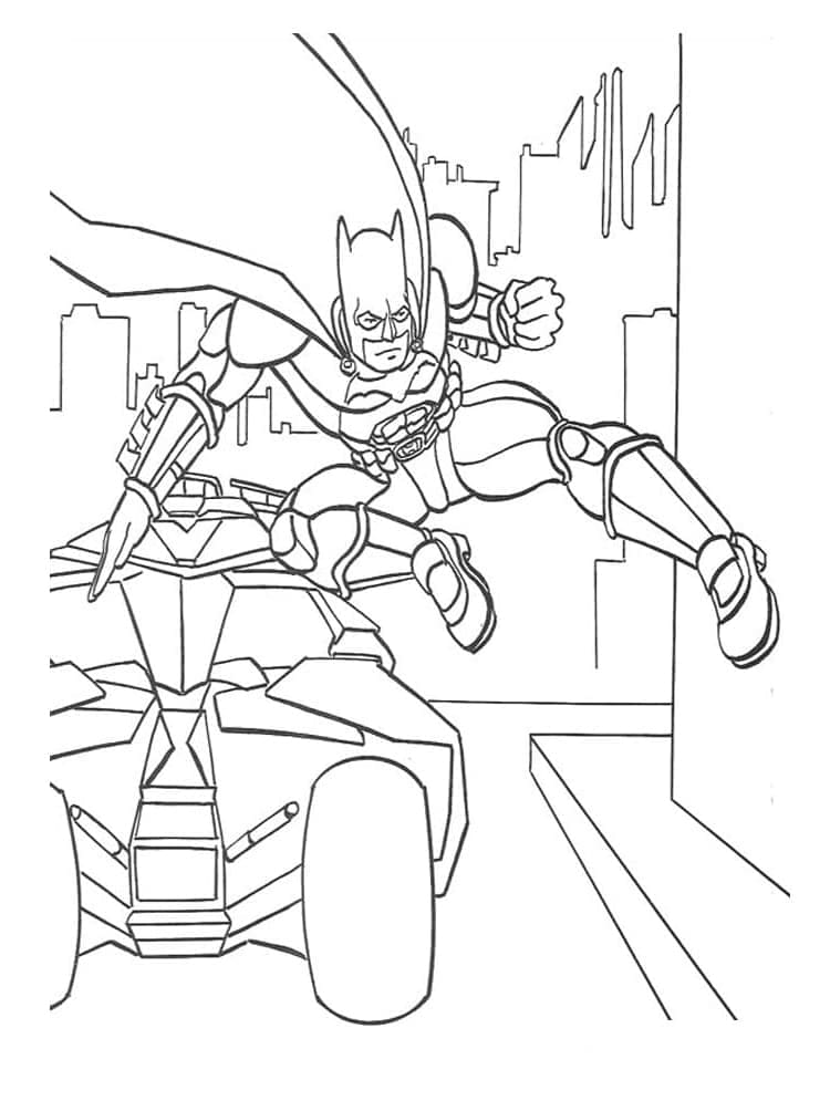 Dibujo gratuito Batman #179941 de la coleccion Superhéroes y Supervillanos para imprimir