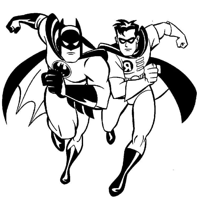 Dibujo gratuito Batman #179942 de la coleccion Superhéroes y Supervillanos para imprimir