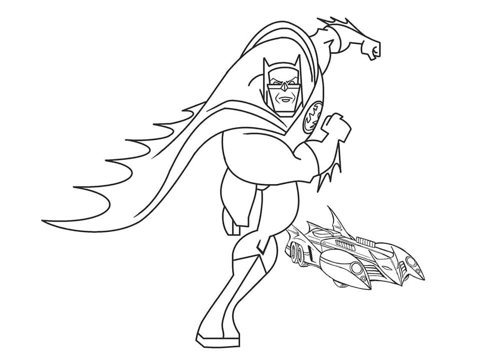 Dibujo gratuito Batman #179948 de la coleccion Superhéroes y Supervillanos para imprimir
