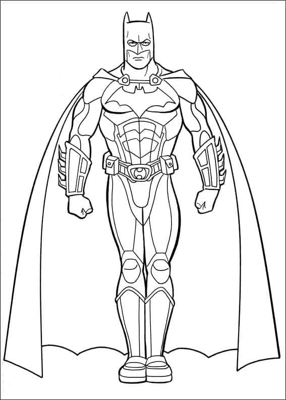 Dibujo gratuito Batman #179950 de la coleccion Superhéroes y Supervillanos para imprimir