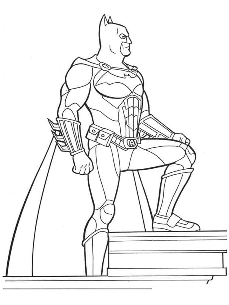 Dibujo gratuito Batman #179964 de la coleccion Superhéroes y Supervillanos para imprimir