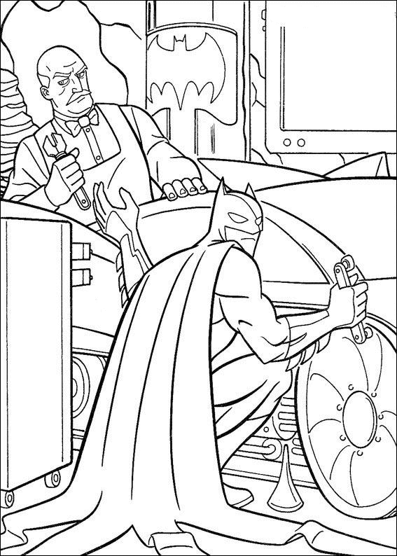 Dibujo gratuito Batman #76949 de la coleccion Superhéroes y Supervillanos para imprimir