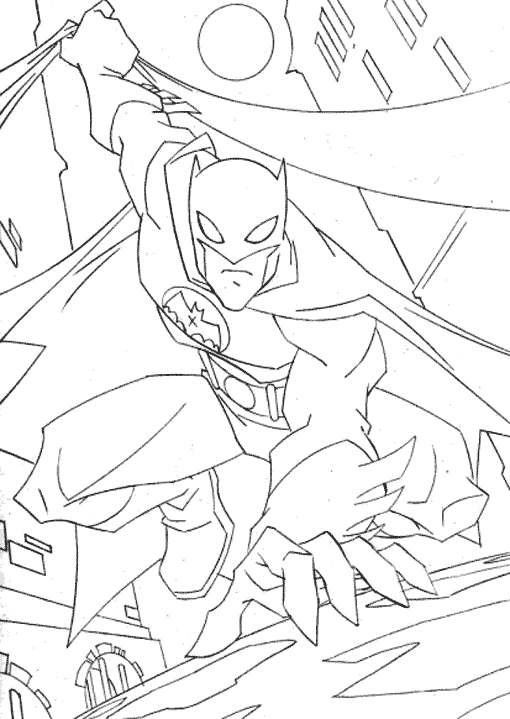 Dibujo gratuito Batman #77021 de la coleccion Superhéroes y Supervillanos para imprimir Dibujo gratuito Batman #77021 de la coleccion Superhéroes y Supervillanos para imprimir