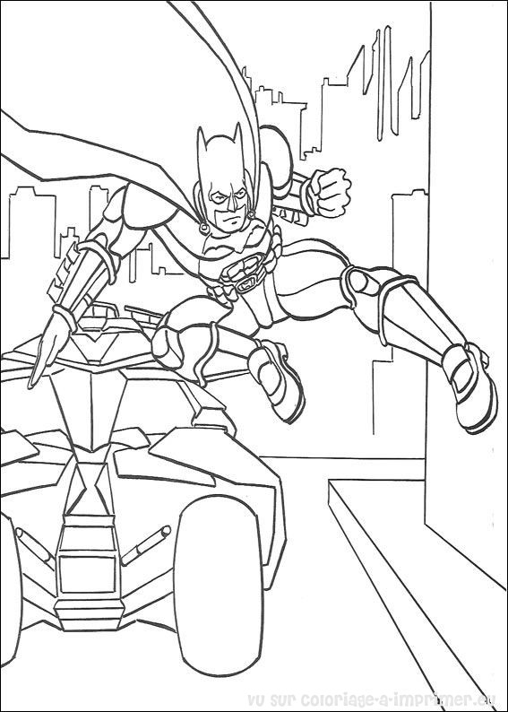 Dibujo gratuito Batman #77116 de la coleccion Superhéroes y Supervillanos para imprimir