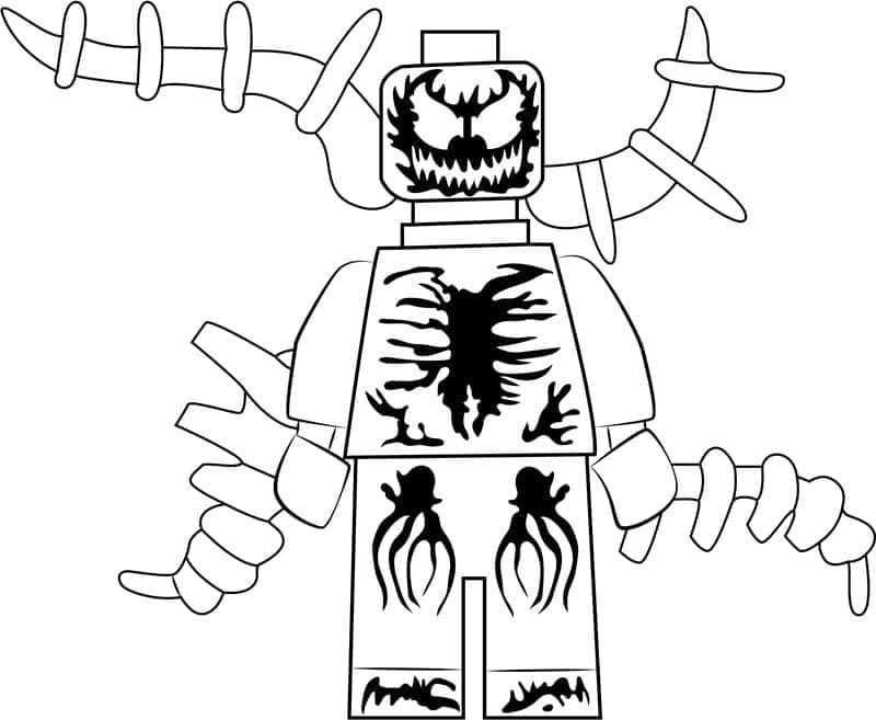 Dibujo gratuito Carnage #209392 de la coleccion Superhéroes y Supervillanos para imprimir