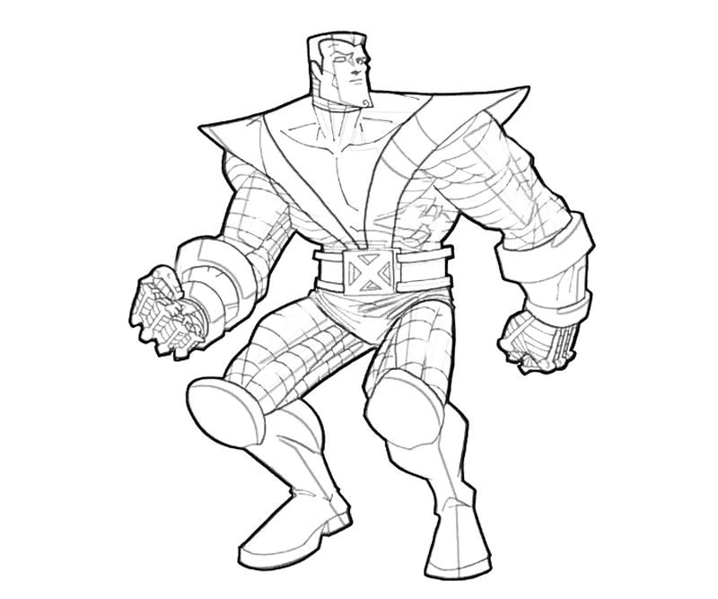 Dibujo gratuito Colossus #82906 de la coleccion Superhéroes y Supervillanos para imprimir Dibujo gratuito Colossus #82906 de la coleccion Superhéroes y Supervillanos para imprimir