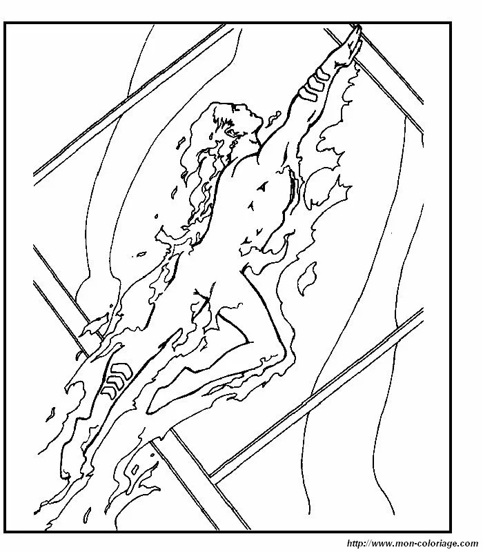 Dibujo gratuito Cuatro Fantásticos #76402 de la coleccion Superhéroes y Supervillanos para imprimir
