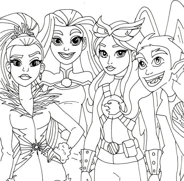 Dibujo gratuito DC Super Hero Girls #199479 de la coleccion Superhéroes y Supervillanos para imprimir Dibujo gratuito DC Super Hero Girls #199479 de la coleccion Superhéroes y Supervillanos para imprimir