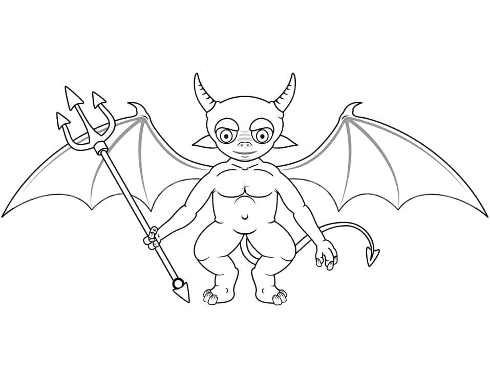 Dibujo gratuito Diablo #204135 de la coleccion Superhéroes y Supervillanos para imprimir
