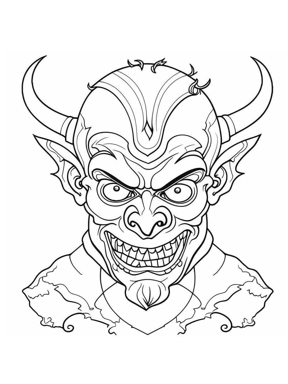Dibujo gratuito Diablo #204140 de la coleccion Superhéroes y Supervillanos para imprimir