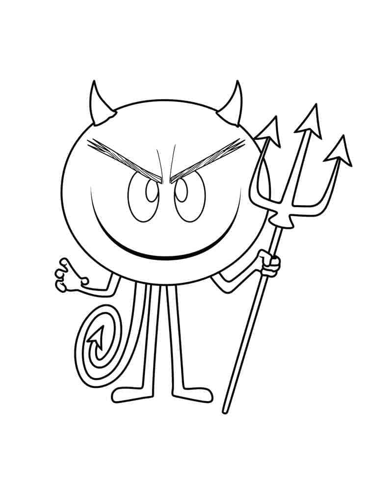 Dibujo gratuito Diablo #204163 de la coleccion Superhéroes y Supervillanos para imprimir