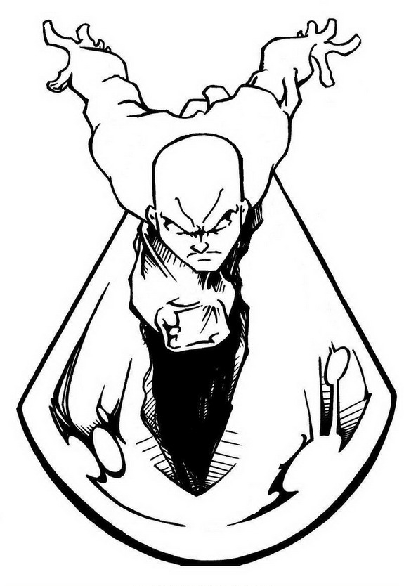 Dibujo para colorear: Estela Plateada (Superhéroes y Supervillanos) #81160 - Dibujos para Colorear e Imprimir Gratis