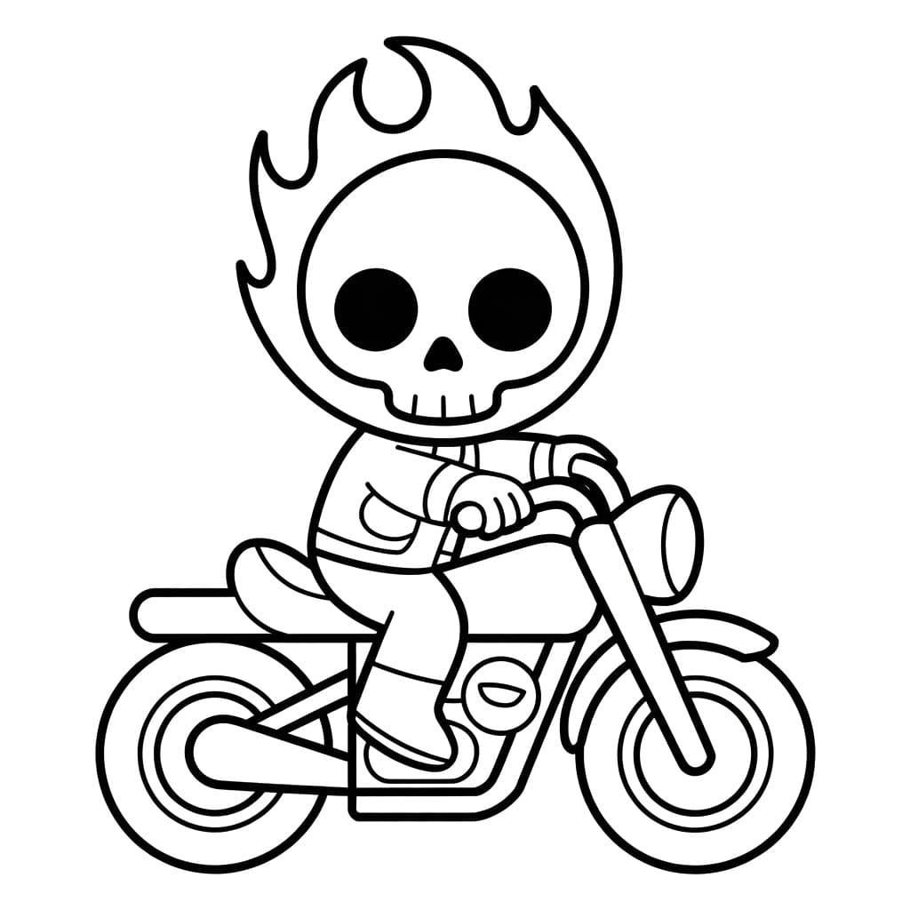 Dibujo gratuito Ghost Rider #221952 de la coleccion Superhéroes y Supervillanos para imprimir Dibujo gratuito Ghost Rider #221952 de la coleccion Superhéroes y Supervillanos para imprimir