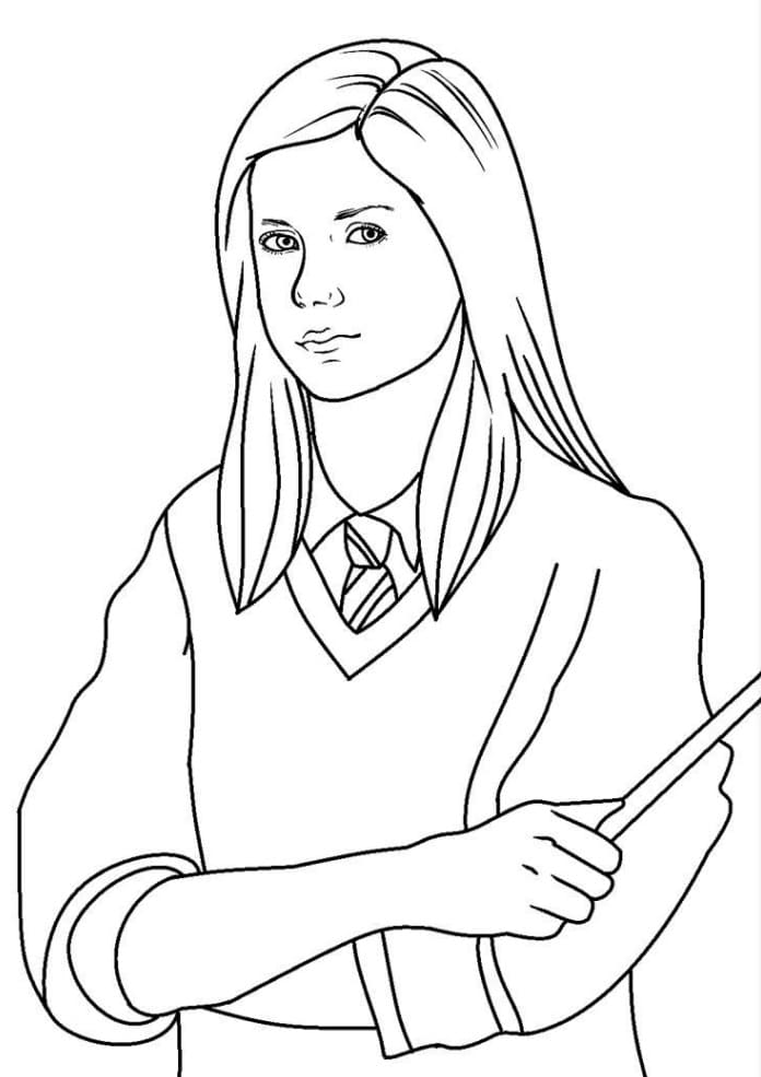 Dibujo gratuito Ginny Weasley #187354 de la coleccion Superhéroes y Supervillanos para imprimir
