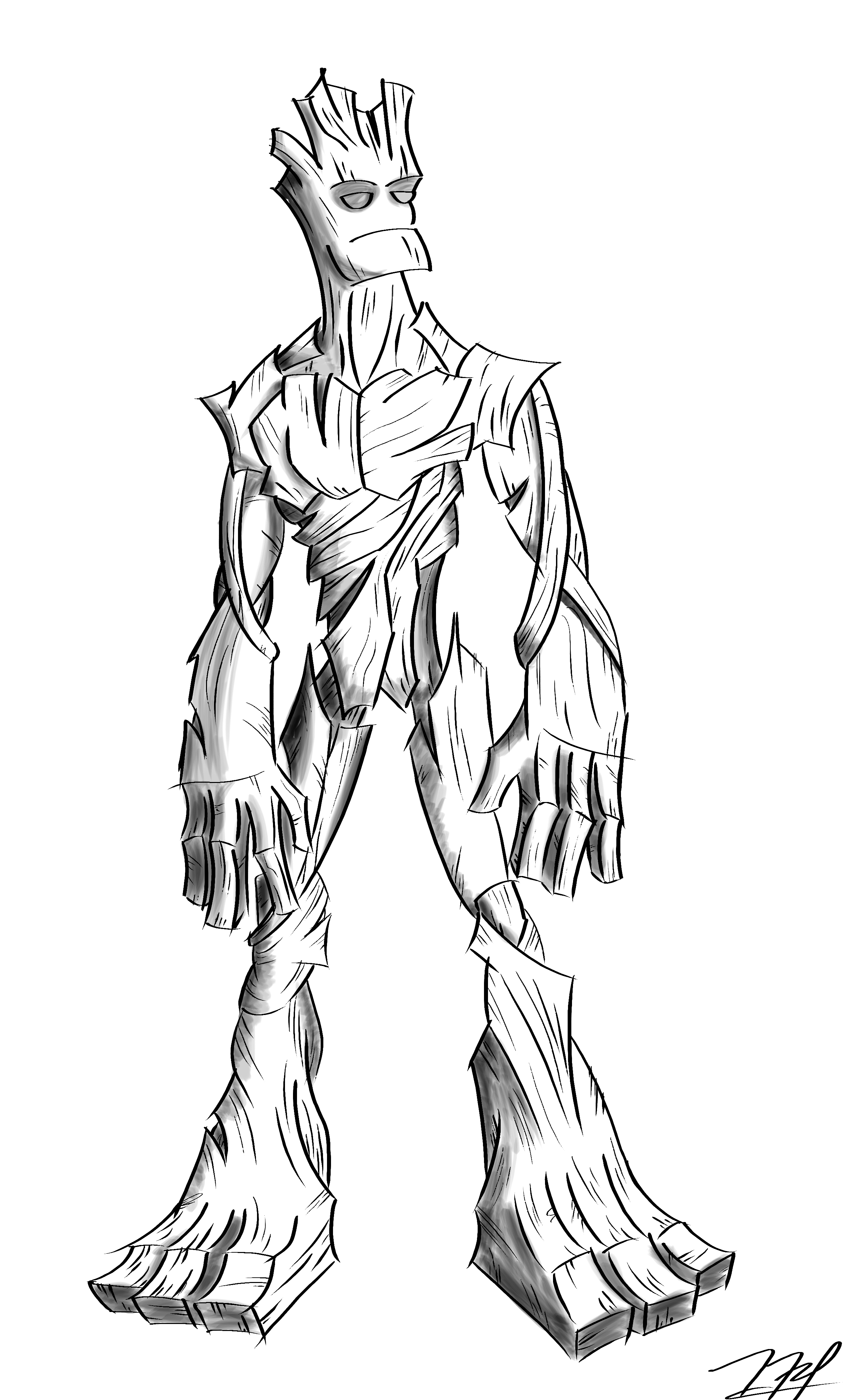 Dibujo para colorear: Guardianes de la Galaxia (Superhéroes y Supervillanos) #82449 - Dibujos para Colorear e Imprimir Gratis