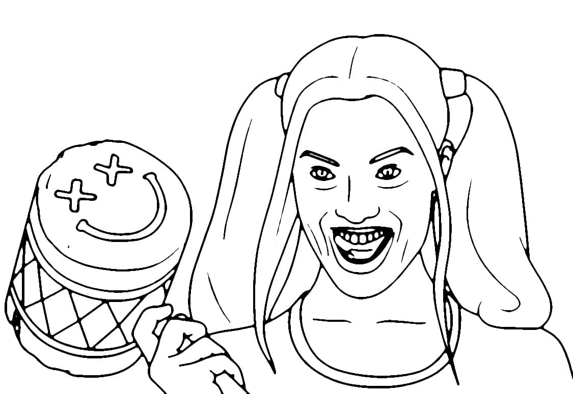 Dibujo gratuito Harley Quinn #196017 de la coleccion Superhéroes y Supervillanos para imprimir Dibujo gratuito Harley Quinn #196017 de la coleccion Superhéroes y Supervillanos para imprimir