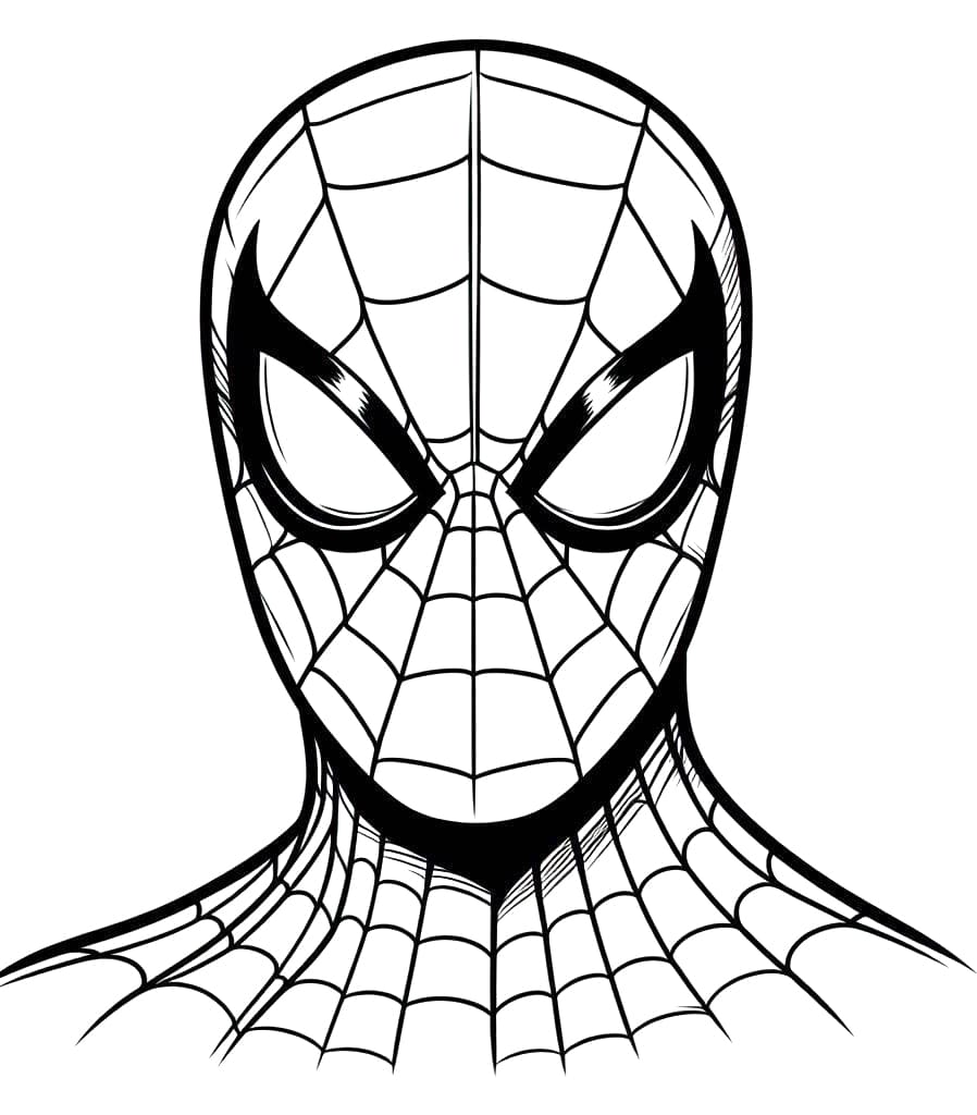 Dibujo gratuito Hombre Araña #212196 de la coleccion Superhéroes y Supervillanos para imprimir