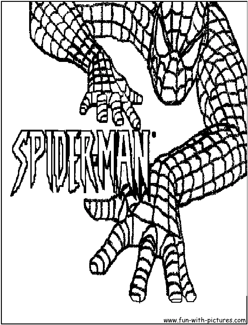 Dibujo para colorear: Hombre Araña (Superhéroes y Supervillanos) #78829 - Dibujos para Colorear e Imprimir Gratis
