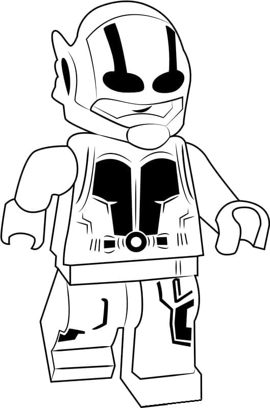 Dibujo gratuito Hombre Hormiga #206508 de la coleccion Superhéroes y Supervillanos para imprimir