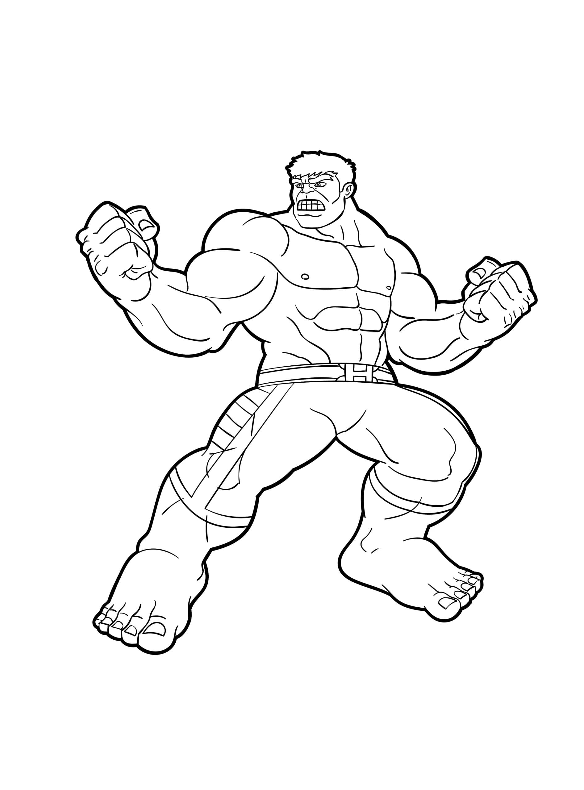 Dibujo gratuito Hulk #218111 de la coleccion Superhéroes y Supervillanos para imprimir Dibujo gratuito Hulk #218111 de la coleccion Superhéroes y Supervillanos para imprimir